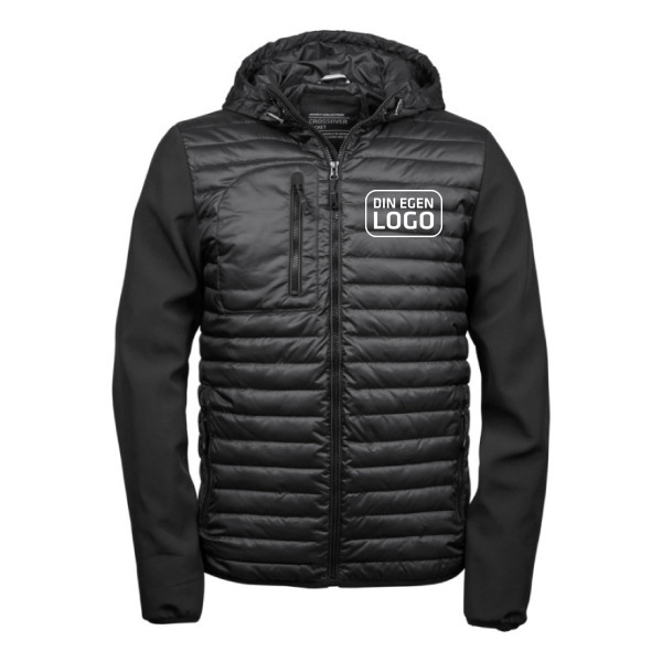 Hooded Crossover Jacket 