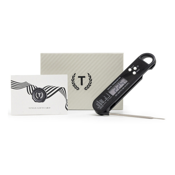 Presentbox med Gåvokort & Stektermometer