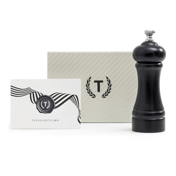 Presentbox med Gåvokort & Pepparkvarn