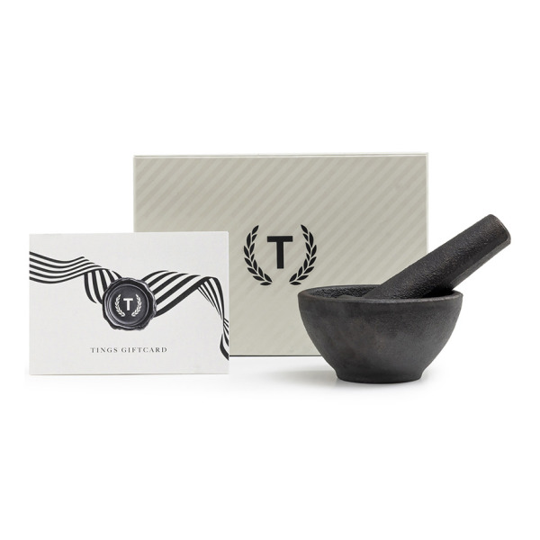 Presentbox med Gåvokort & Mortel