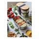Black+Blum Dubbel Rostfri Bento-låda