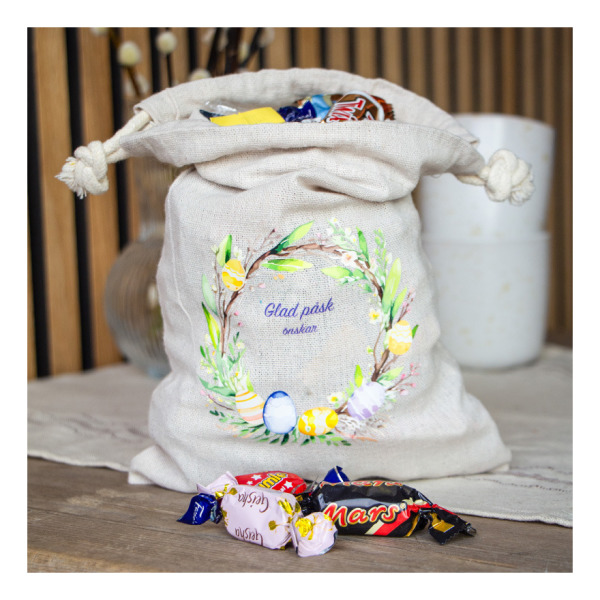PÅSKSÄCK Linne mellan