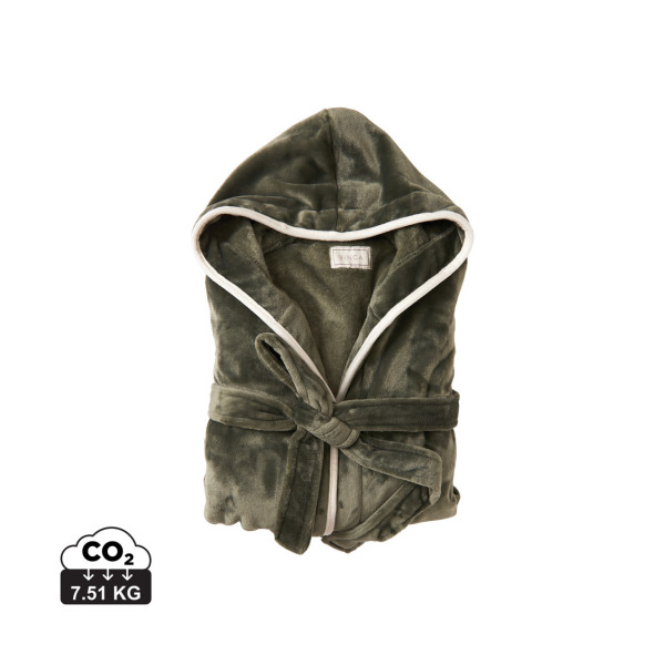 VINGA Louis GRS återvunnet PET morgonrock S-M