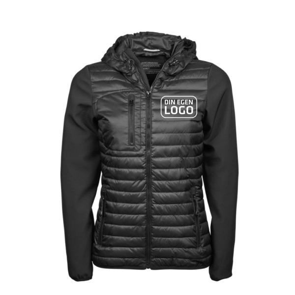 Womens Hooded Crossover Jacket 