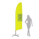 Beachflagga Medium med kryssfot