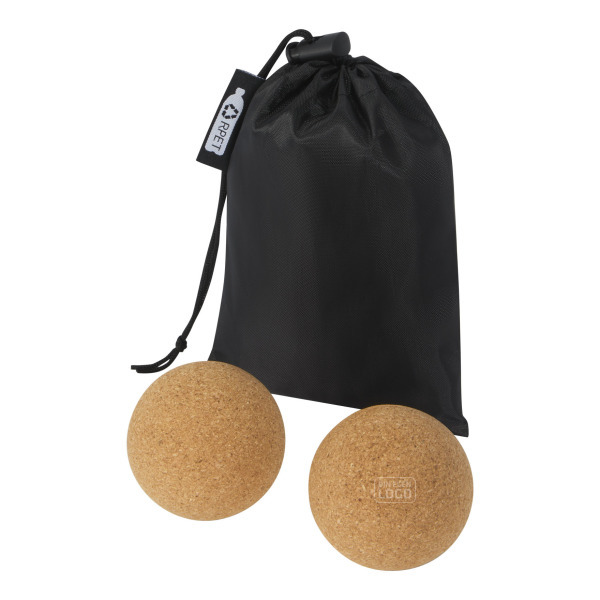 Trikona yogaboll av kork