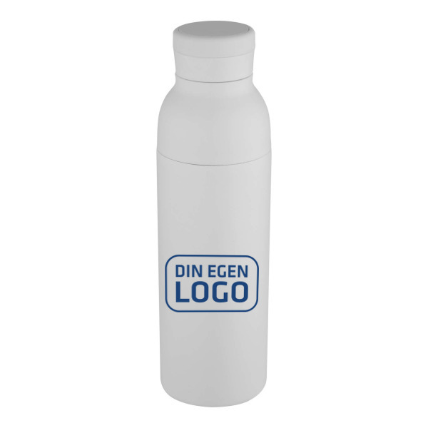 Illuminate 650 ml isolerad vattenflaska med dubbelvägg tillverkad av återvunnet RCS-rostfritt stål