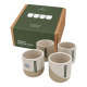 Originalhome Reclay 150 ml kaffemuggsset